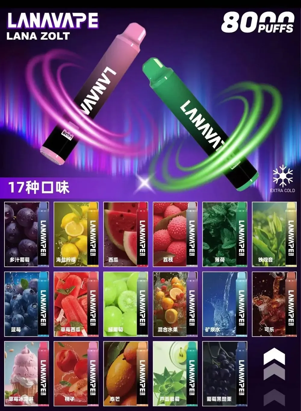 拉娜 拋棄式 8000口